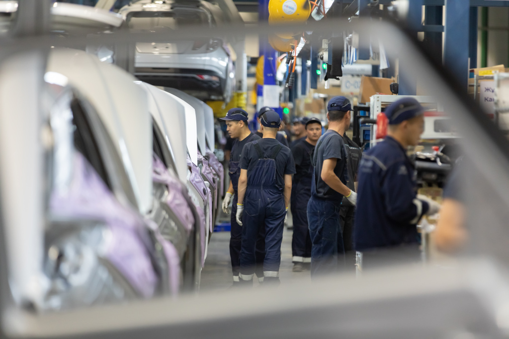 Ex-Nissan-Werk unterbricht Produktion